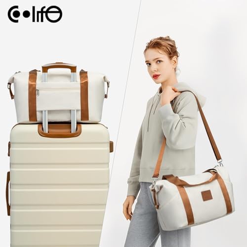 Bagage à Main Cabine Week-end Narwey Sac De Voyage 40x20x25 Ryanair Cabine Bagage Pliable Voyage Bagage Avion De Sport Weekend Femme Homme (Noir Commander De Bagage Ryanair - 10