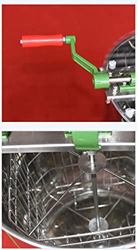 Honing Extractor 4 Frames, 3 poten, roestvrijstalen vat, honing extractor, separator, centrifuge voor bijenteelt 4 frame… - Image 8