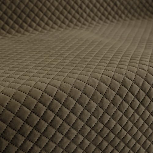 Image of Fashion Throw Quilt-Fully Covered 5 Seater Anti-Slip Quilted Sofa Covers for Living Room Sofa Slipcovers Furniture Cover Home Decor Brown