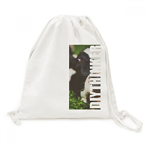 Sac de voyage Vache en toile idéal pour vos randonnées et sorties