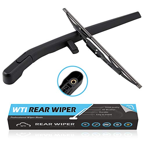 WTI New Replacement Accessories Parts Rear Windshield Wiper Kits Set Arm Blade Compatible With Jeep 2008-2012 Liberty SUV Fit 68034341AD