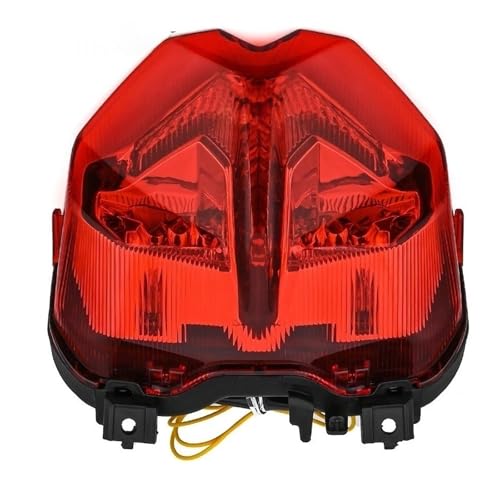 Feu arrière de moto avec lampe de direction gauche droite intégrée pour MT 10