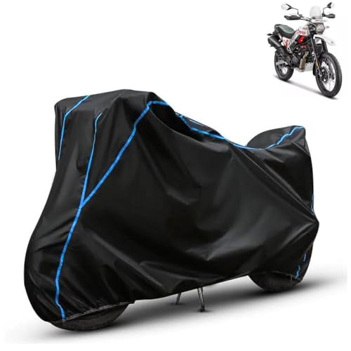 Image of Kerwa Waterproof Bike Cover Compatible with Hero Xpulse 200 4 V | Dust Proof, UV-Resistant, All-Weather Protection Bike Body Cover, Windproof Elastic Bottom