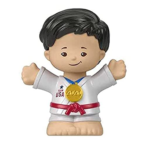 Trouvez enfin une figurine de karaté robuste et durable avec le set olympique Fisher-Price Team USA