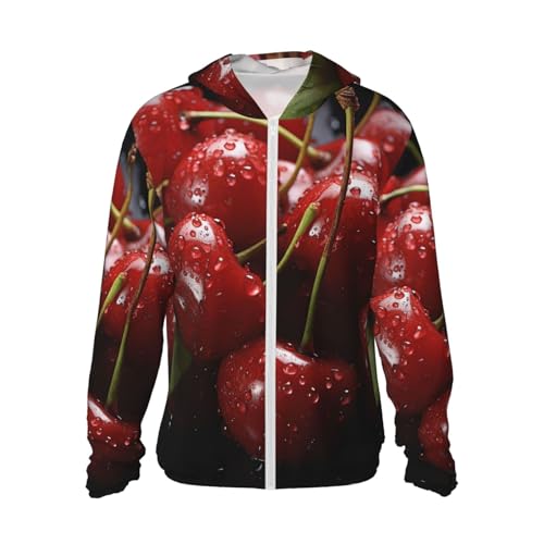 Veste protection solaire pour randonnée et plage - Chemise de soleil à capuche imprimée