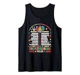 Dad Makes It All Happen Fatherhood Tour Rock Tank Top