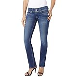 Hoher Bund Pepe Jeans Damen Venus Pl200029 Jeans, Blau (Denim DARK), 28W/32L