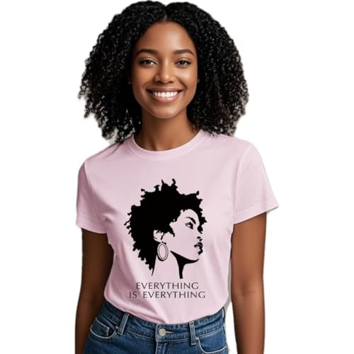 Image of Black History Shirts Black Graphic tees for Men and Women, Magic Fashion Afro American Natural Hair Vintage Melanin T-Shirts