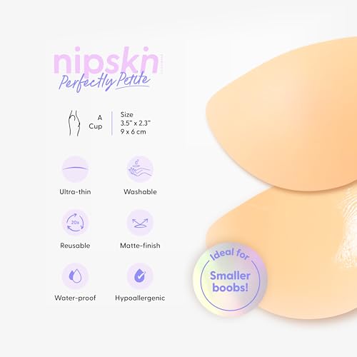 Image of NIPSKIN Silicone Luna & Triangular Nipple Covers - Adhesive, Reusable & Hypoallergenic Breast Covers for Cup A-D+