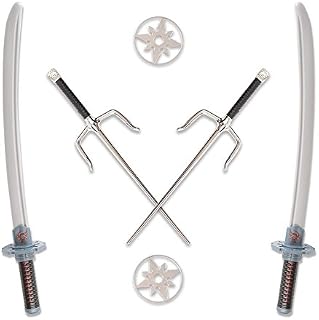 Kangaroo's Toy Ninja Kit; Ninja Sword, Ninja Stars, Ninja Knife (6 Pc)