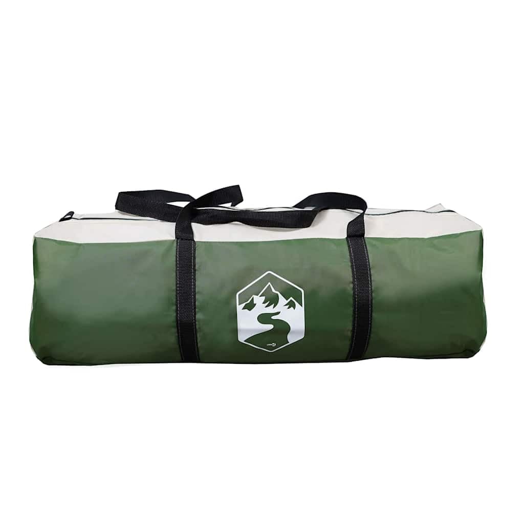 vidaXL Tienda Familiar con Techo Poliéster de Camping Exterior Impermeable