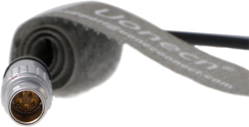 Uonecn XL LL Timecode Cable Right Angle 5 pin Male to 5 pin Male Coiled Twist Cable for Sound Devices ZAXCOM DENECKE