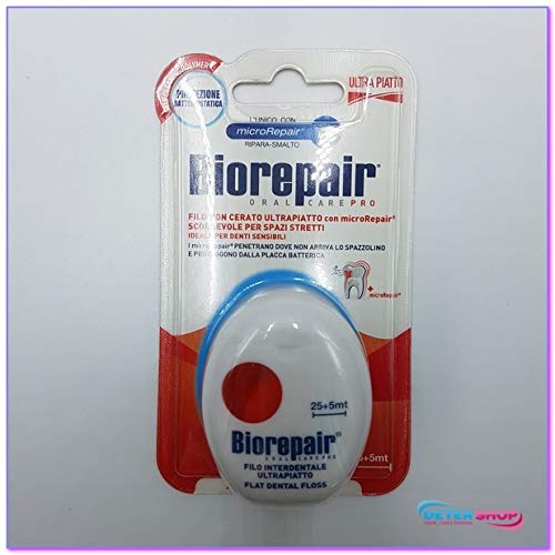 BiorepairUltra Flat Dental Floss, 30 Meter Size