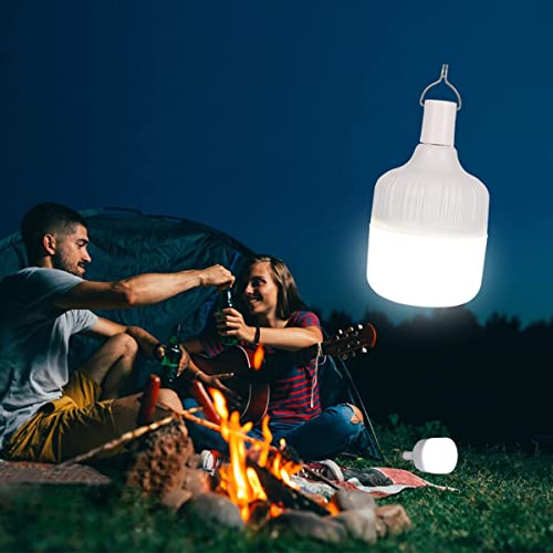 Spurtar LED Camping Tent Light, Dimmable Hanging Rechargeable USB Pendant Light, Battery Operated 5 Lighting Modes, Portable Outdoor Lantern with 1200 Lumen, Camping, Patio, Garden, Grill - Image 3