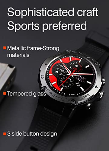 Smart Watch Fitness Trackers per uomo, Full HD