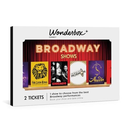 Broadway Show Experience Gift Voucher