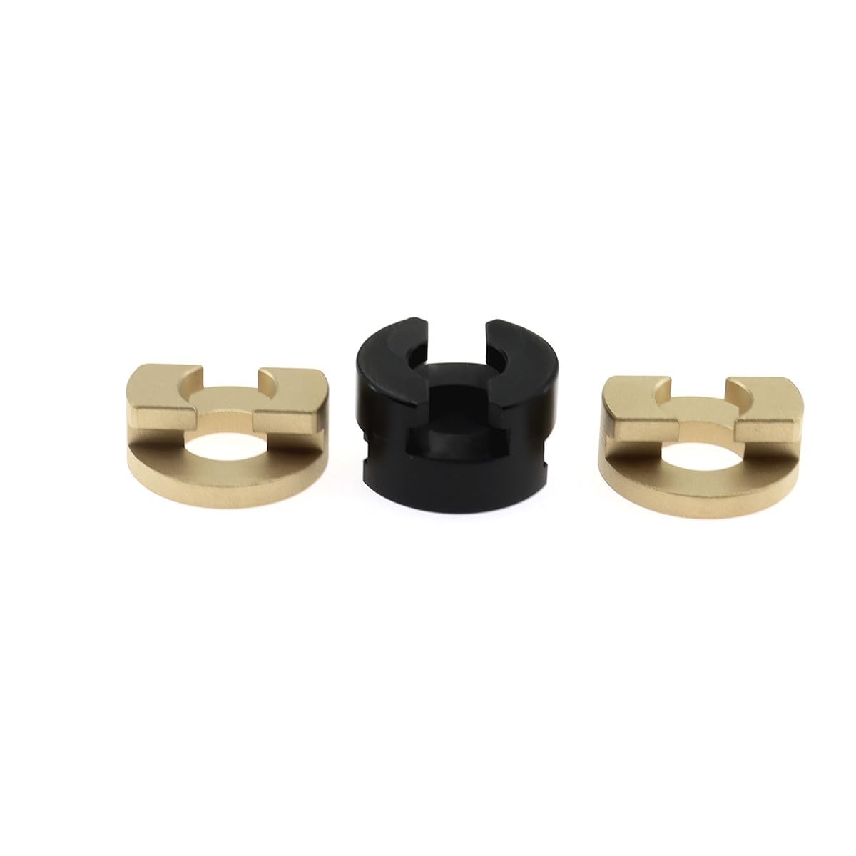 Achse Fest 3 Stück 3D-Druckerkupplung Z-Achsenkupplungen Leitspindel Zylindrische Wellenkupplung Lager Adapter