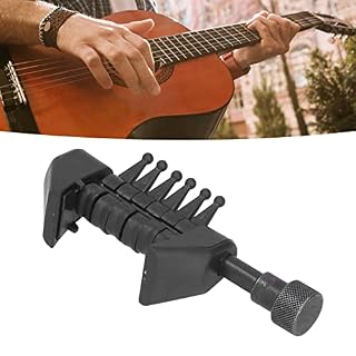 Capo de Guitare, Accessoire de réglage d'accord de Capo Flexible pour Guitare Acoustique et électrique, ukulélé… – Image 6