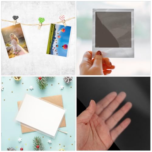 Plástico de laminación térmica transparente para documentos y tarjetas de identificación 6X6 7