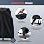 Waterproof Cover for Ninja Woodfire Outdoor Grill on XSKSTAND Woodfire Collapsible Stand, Outdoor Grill Accessories for Ninja Wood Fire Smoker OG700 Series (Cover Only)