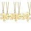 A01.Puzzle Set of 5-Gold Plated