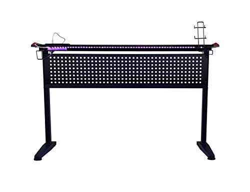 Acme Furniture Dragi Gaming Table, Black & Red Finish #TOP2