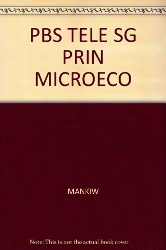 PBS Telecourse Study Guide for Mankiw's Princip... 0324269366 Book Cover