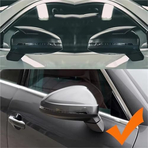 Coques de rétroviseur pour A4 B9 Allroad 2017 coques de remplacement gauche et droite
