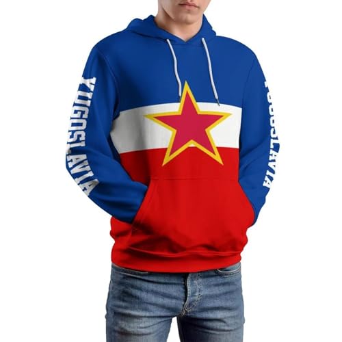 Sweat à capuche Yougoslavie ravivez l'histoire à travers la mode urbaine