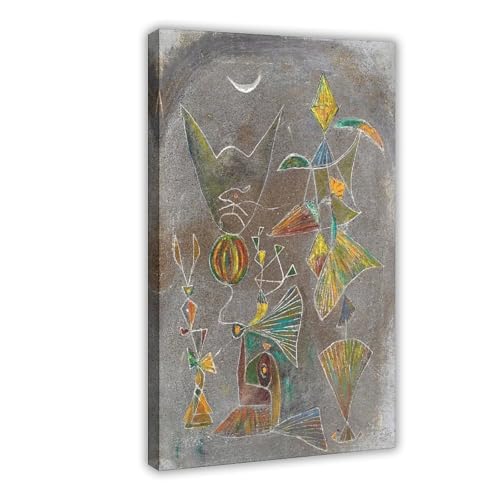 Poster The Mouse par Alice Rahon - Impression sur toile avec cadre suspendu - 30,5 x 45,7 cm