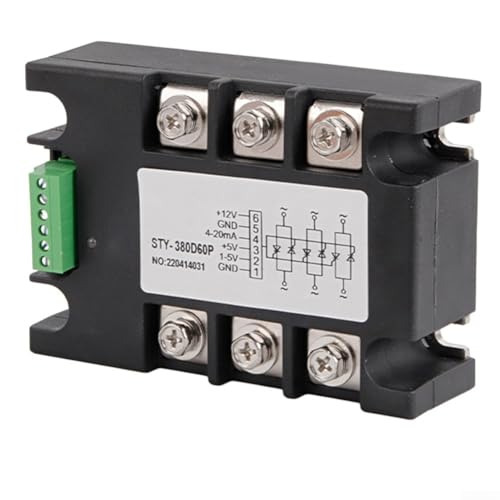 Module de réglage de la tension CA triphasé 380V 100A régulateur de phase industriel