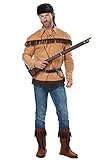 California Costumes Men's Frontier Man-Davy Crockett-Adult Costume, TAN, Extra Large