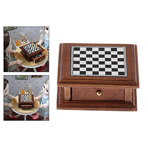 predolo 1:12 Dollhouse Miniature Checkerboard