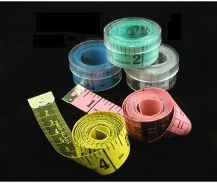 Sparkling Pumpkin 5 Piece 60 Inch Measuring Tape with Case - Tape Measure