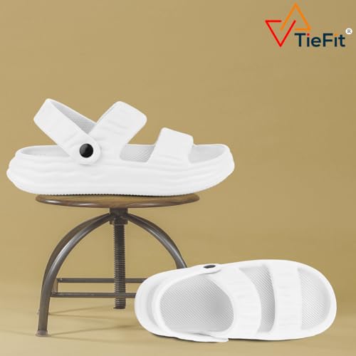 Image of TieFit Extra Soft Cushion Arch Fit Support Comfortable Adjustable Ankle Strap Outdoor Daily Use Sandal Slide For Men