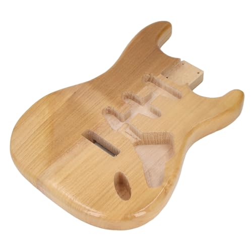 Corps de guitare en bois brut inachevé pour lutherie et projet DIY