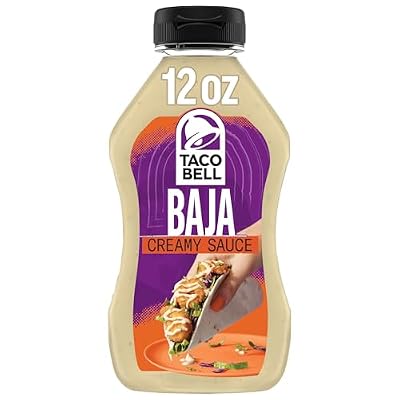 Taco Bell Mexican Taco Bell Baja Creamy Sauce, 12oz, 12 ounce