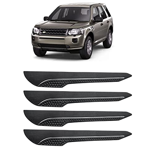Image of AOSIS-Car Bumper Protector /Bumper Guard for Landrover Freelander2 with Single Chrome Stripe (4-Pcs)