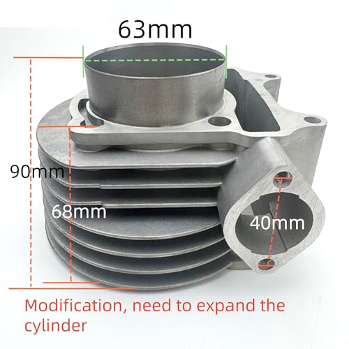 Kit de cilindro de 250cc para reparar motor GY6 con pérdida de compresión 3