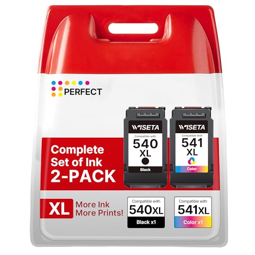 540XL 541XL Twin Pack Replacement for Canon PG-540XL CL-541XL Ink Cartridges for 540 Black and 541 Colour Ink Cartridges for Canon Pixma TS5150 TS5151 TS5100 MG3600 MG3650 MG3650s MG4250