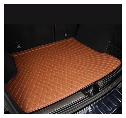 Tapis de coffre Peugeot 308SW accessoire protection coffre voiture antidérapant marron