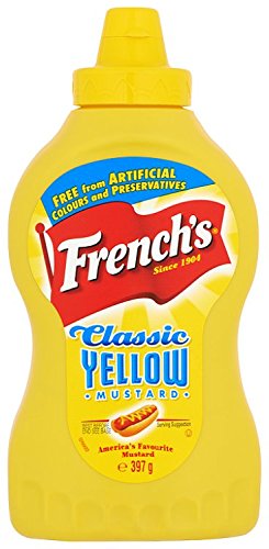 French's Classic Yellow Mustard 397 g (Pack of 4)