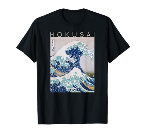 Hokusai The Great Wave off Kanagawa For Artists T-Shirt