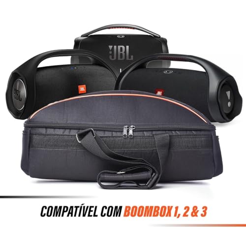 Mochila Bolsa Case Bag Polo Culture Compatível com Jbl Boombox 3 2 Premium Top