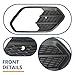 BXZ Passenger Right Side Bumper Insert Fog Light Lamp Cover Bezel For Ford Escape 2017 2018 2019