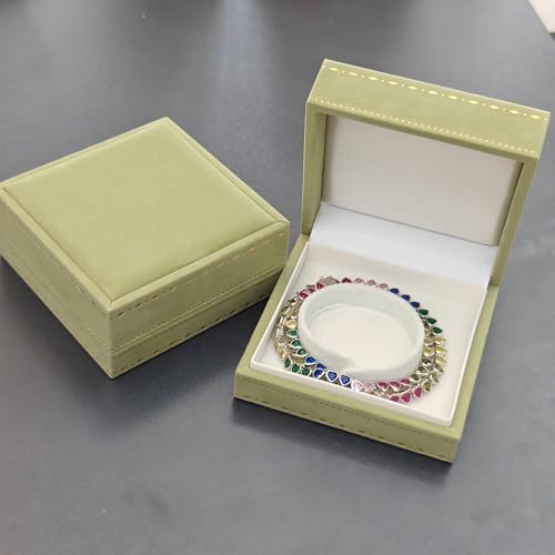 Rainbow Heart Tennis Chain Necklace, 18 Inch Iced Out CZ Crystal Colorful Choker, Trendy Hip Hop Jewelry Gift for Women4