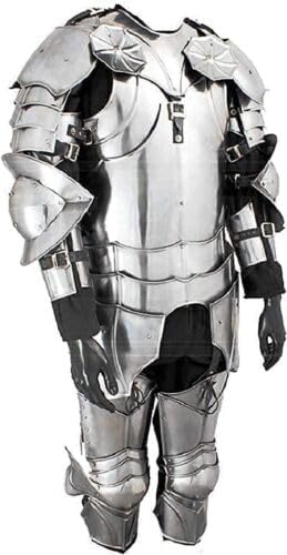 Mediveal Knight Suit of German Armor ~Combat Body Wearable Armour Suit by Royalhandicraft123