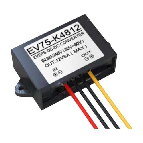 Module abaisseur automobile 48V à 12V convertisseur de puissance haute efficacité 6A plastique