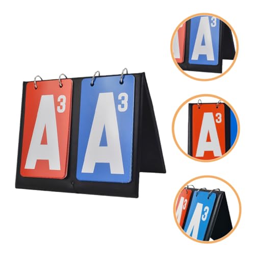 Marcador de Puntuación de Mesa con Volteo para Baloncesto, Béisbol, Tenis y Voleibol miniatura 2