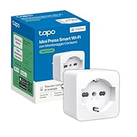 Tapo P125M Matter Presa Smart Italiana, Monitoraggio Energia, WiFi Intelligente Smart Plug,...